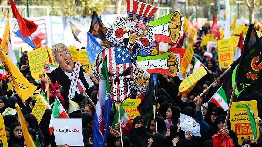 Iranians stage anti-US rallies in Tehran