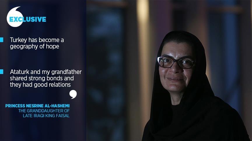 Turkey ‘geography of hope’: Princess Nesrine al-Hashemi