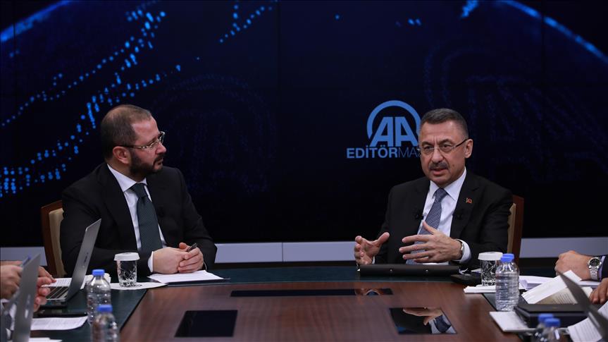 🇹🇷 إطار | تصريحات نائب الرئيس التركي فؤاد أوقطاي