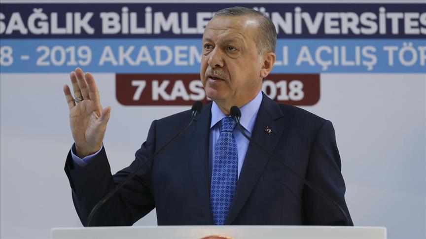 Erdogan: Turkey to produce local healthcare equipments