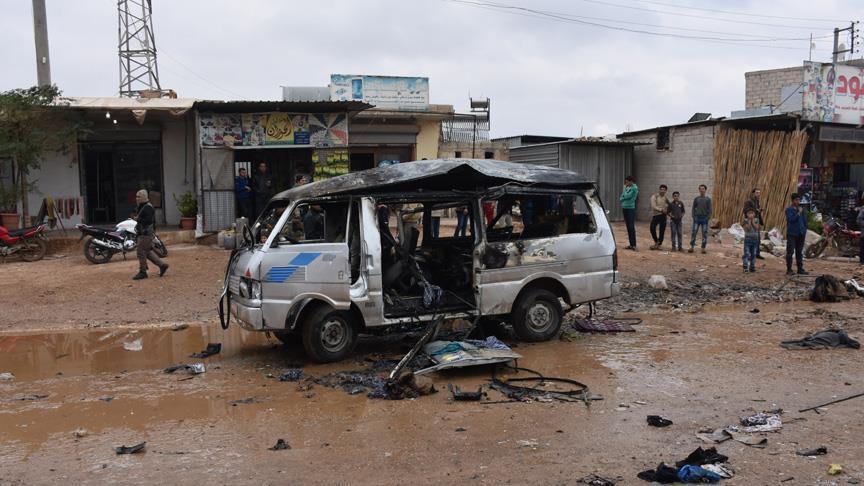 Seven children injured by car bomb in Syria's Azaz