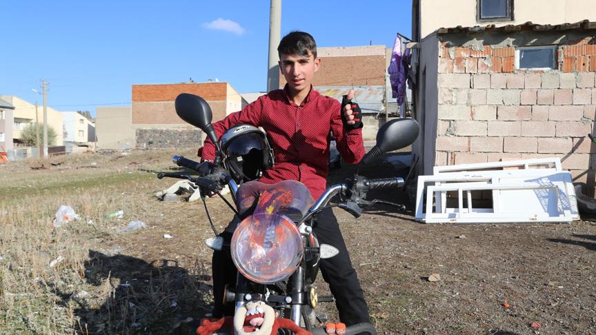 Lösemiyi yenen Özgür'ün hayali Sofuoğu ile aynı pistte yarışmak