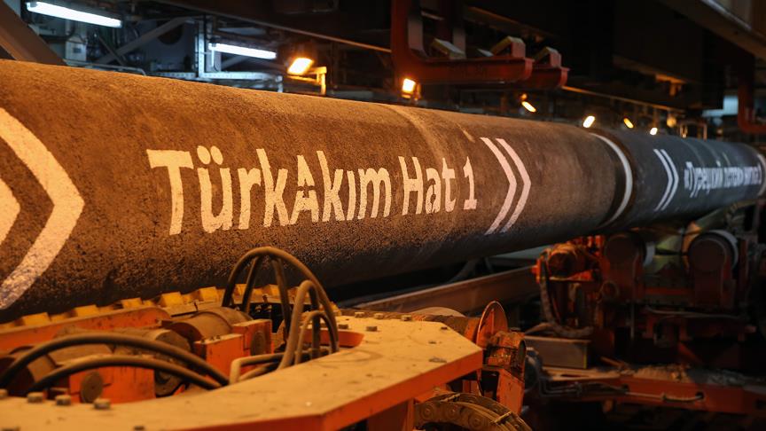 TürkAkım doğal gaz boru hattında son bir yıla girildi