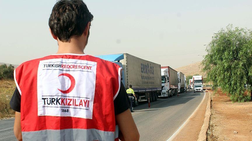 Turkish NGO sends over 42,000 trucks of aid to Syria