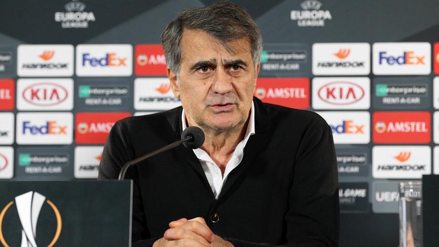 Beşiktaş Teknik Direktörü Şenol Güneş: Oyuna hakim olan taraftık ama bu, skora yansımadı