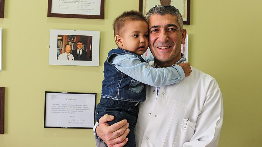 Minik Emir kanserden organ nakliyle kurtuldu