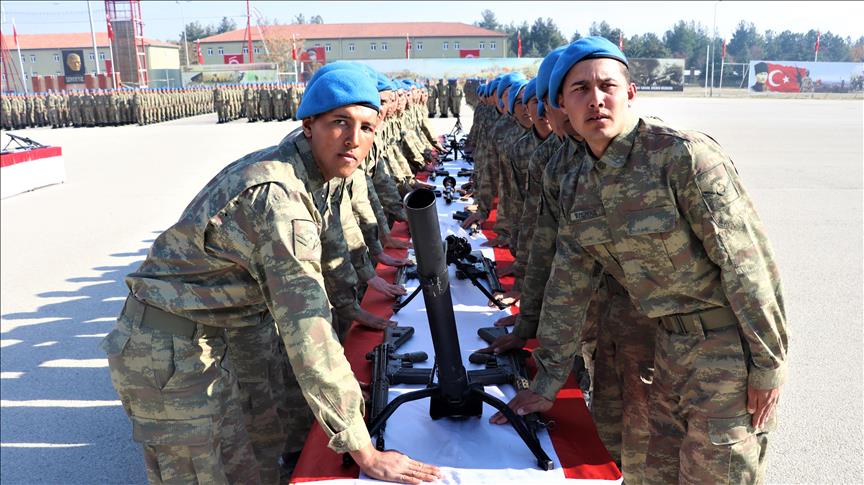Isparta'da eğitimini tamamlayan uzman erbaşlar yemin etti
