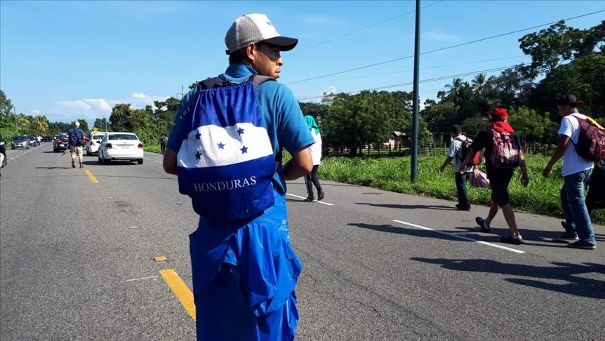 Caravana de migrantes centroamericanos sali de Ciudad de M xico a