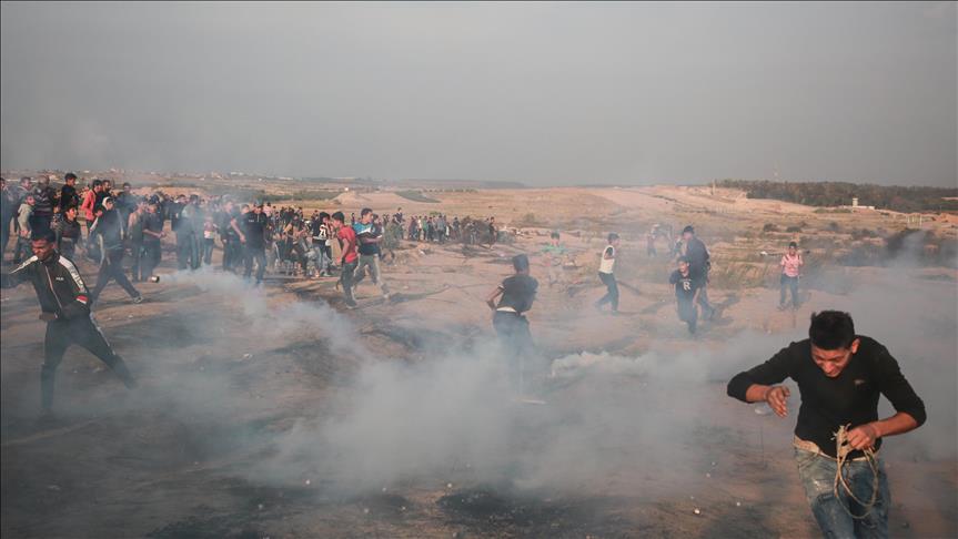 إصابة 7 فلسطينيين بجروح وحالات اختتناق شمالي الضفة الغربية