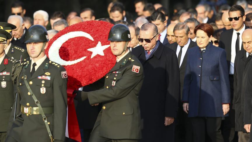 La Turquie commémore le 80ème anniversaire de la mort d'Atatürk