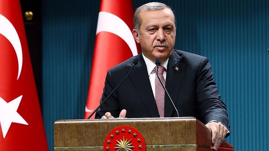 Armistice centenary: Erdogan stresses on global peace