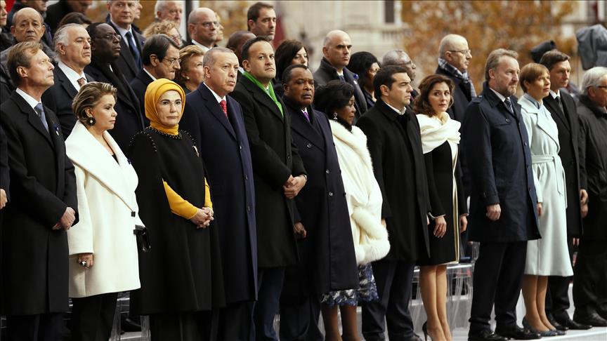Paris conmemora el centenario del Día del Armisticio