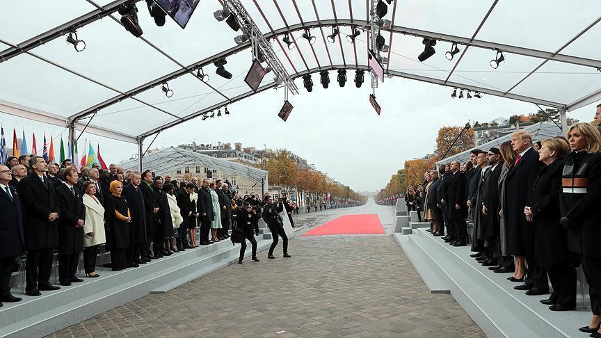 Paris hosts ceremony to mark centenary of Armistice Day
