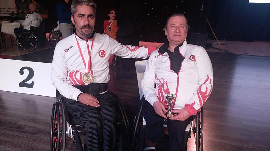 Turkey wins 3 medals in para dance Europe championships