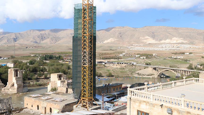 Hasankeyf'teki 609 yıllık Er-Rızk Camisi taşınıyor 