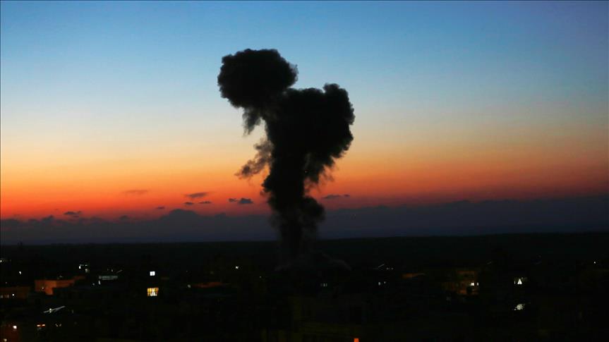 Bombardement de l'armée israélienne sur la Bande de Gaza 