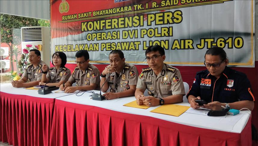 RS Polri kembali identifikasi 3 jenazah penumpang Lion Air