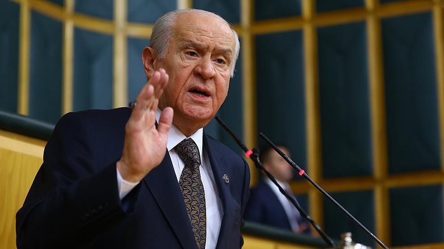 MHP Genel Başkan Bahçeli: PKK'lı teröristlerin başına ödül koymak PYD/YPG'yi perdelemektir