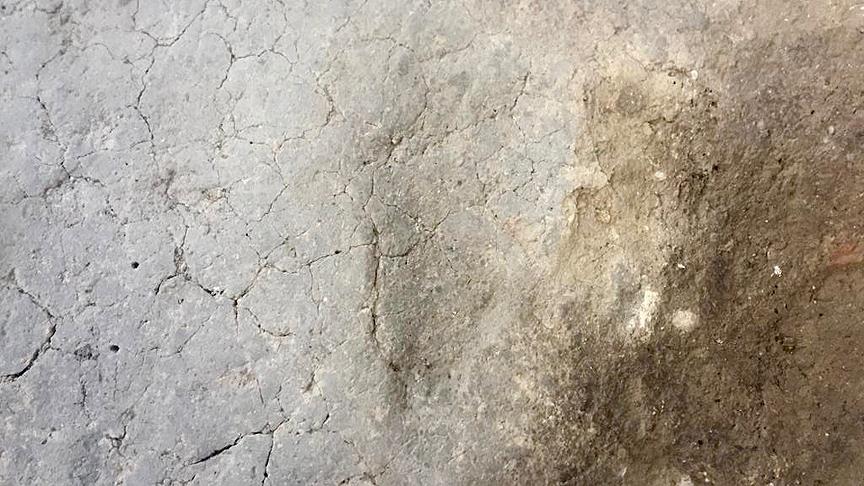 Aktopraklık'ta 7 bin 500 yıllık 'ayak izleri' bulundu
