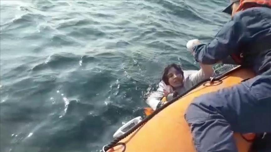 Hundimiento de barco con migrantes en el mar Egeo deja 6 muertos