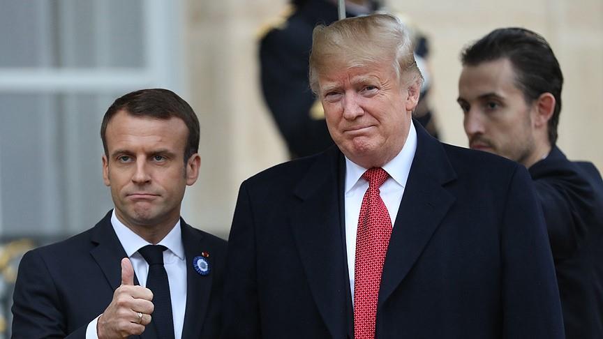 Trump tance Macron sur Twitter