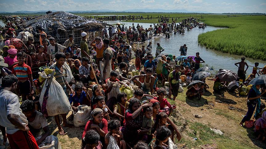 Arakanlıların yerleştirilmesi planlanan adada tehlike sinyalleri