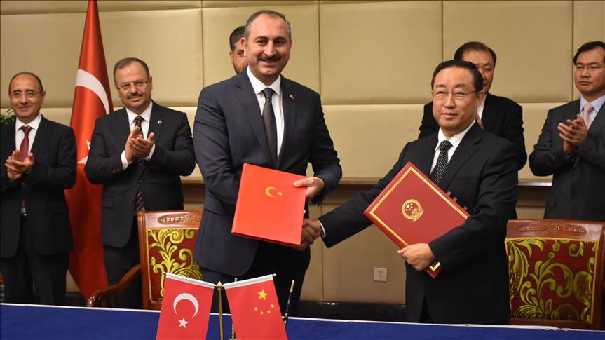 Turkey, China justice ministers seek more cooperation