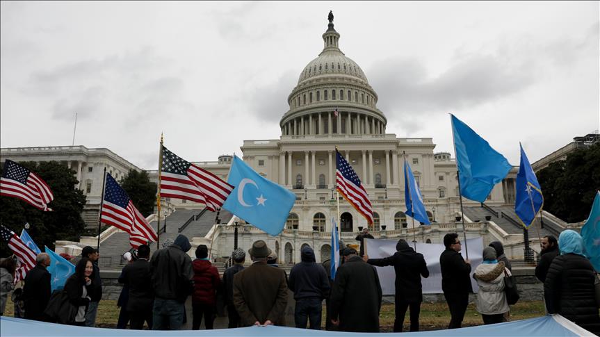 В Вашингтоне протестуют против давления Китая на уйгуров