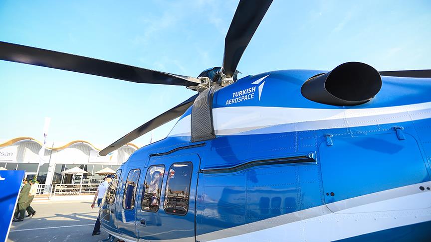 T625 helikopteri Bahreyn Airshow'da ilgi odağı oldu