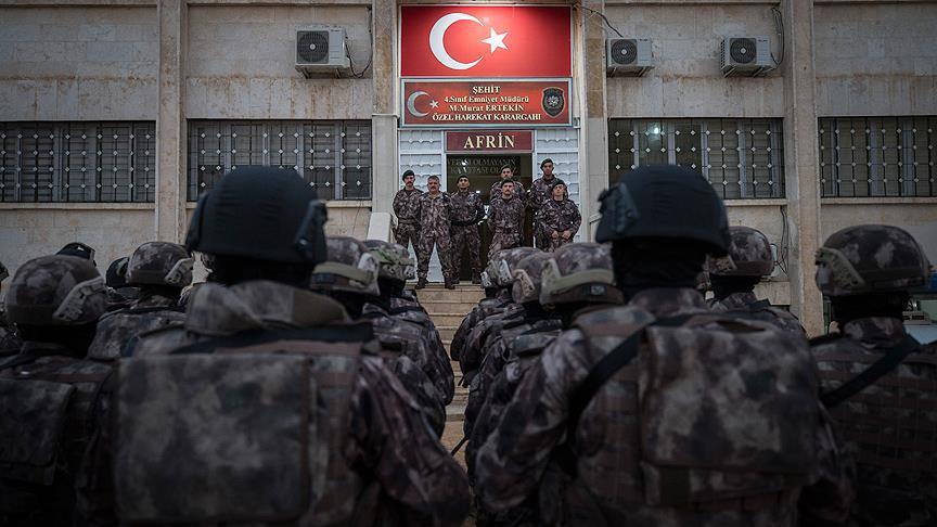 Турецкий спецназ обеспечивает безопасность сирийского Африна