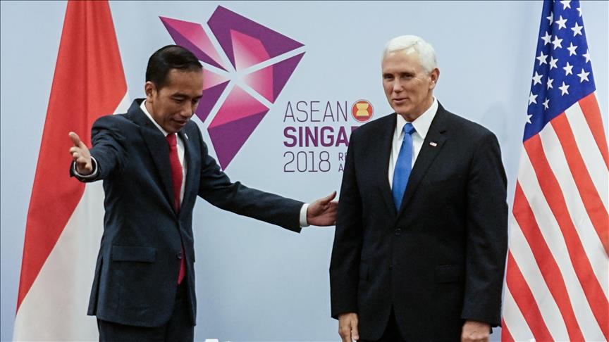 Presiden Jokowi bertemu Wapres AS di KTT ASEAN bahas ekonomi