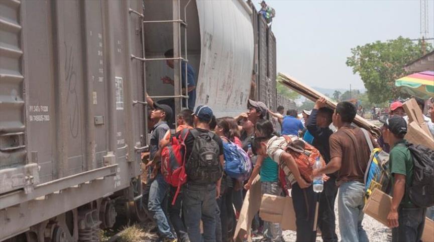 800 migrantes centroamericanos han llegado a la frontera con