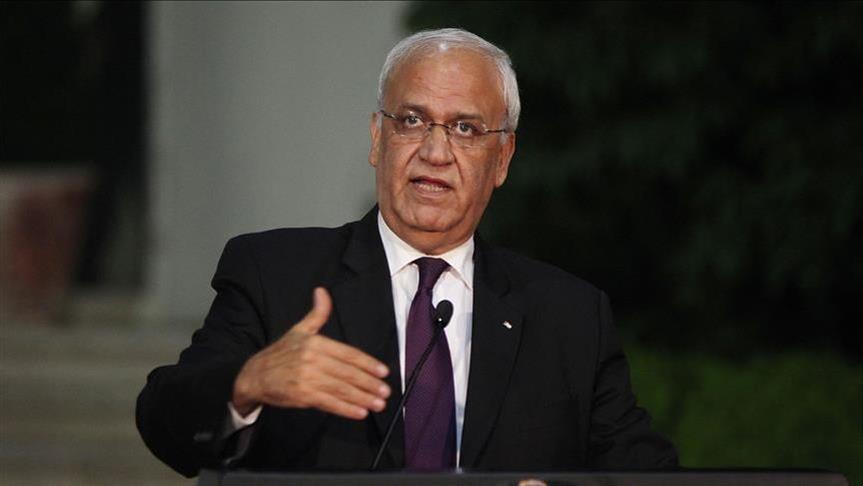 Erekat appelle la communauté internationale à consacrer l'indépendance de la Palestine