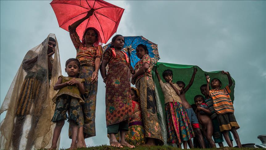 Rohingya refugees stage protest against repatriation
