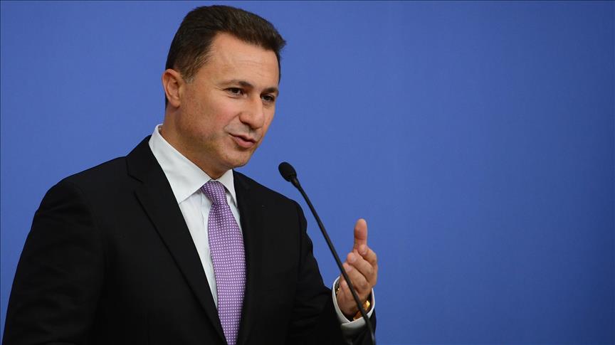 Policia konfirmon kalimin e Gruevskit në territorin e Shqipërisë