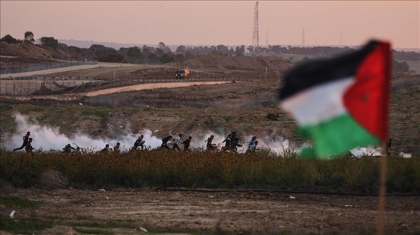 Palestine protesters hurt near Gaza-Israel buffer zone