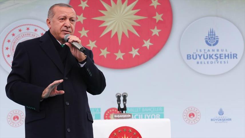 No one can turn Turkey into their backyard: Erdogan