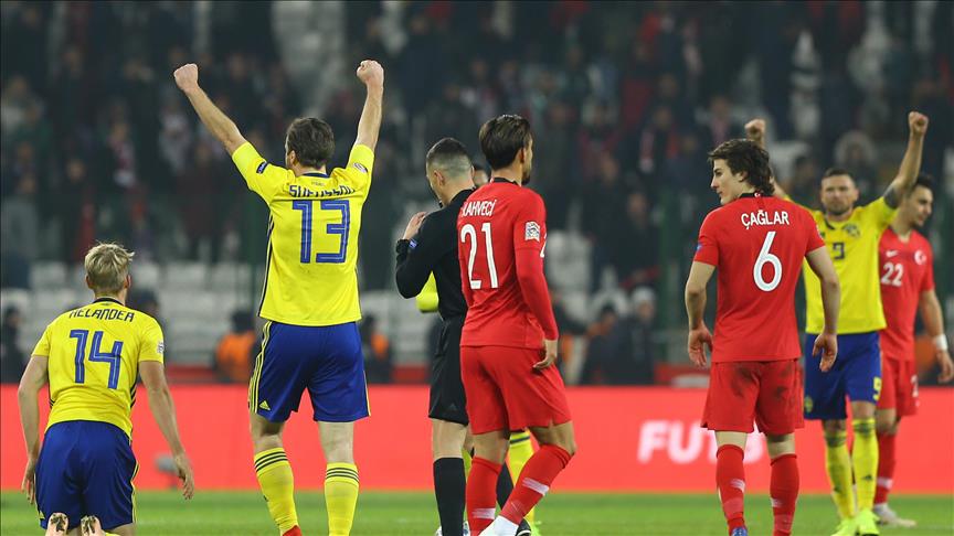 UEFA Nations League: Turkey relegated to League C