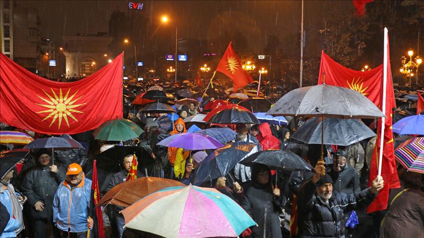 Shkup, protesta para Kuvendit kundër ndryshimeve kushtetuese