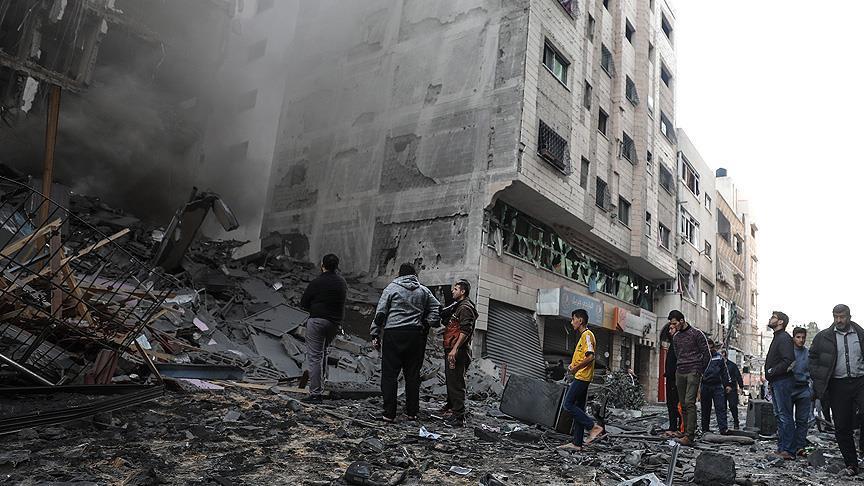 تخریب 77 واحد مسکونی در حملات اخیر اسرائیل به غزه 