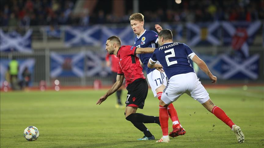 Shqipëria humb në sfidën me Skocinë