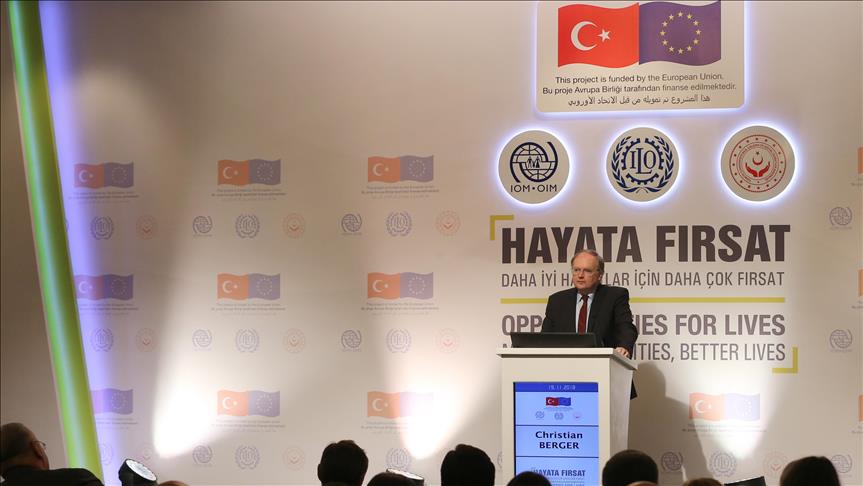 EU to keep working with Turkey on Syria