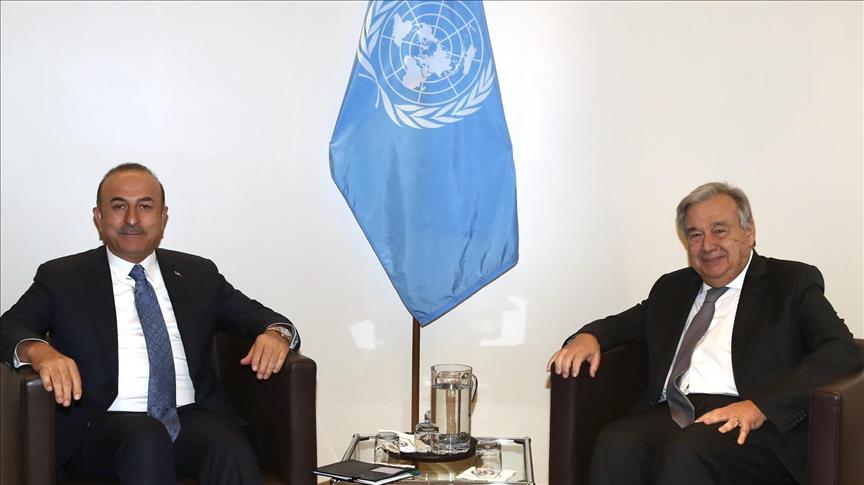 UN: Cavusoglu, Guterres discuss Khashoggi murder