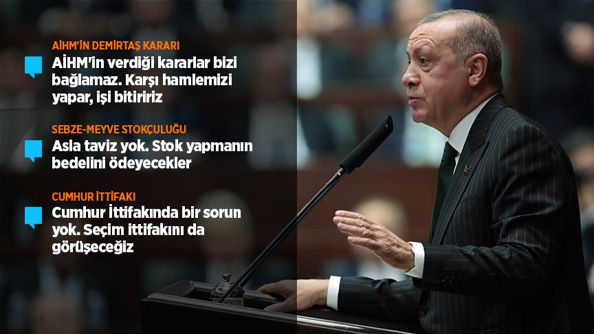 Cumhurbaşkanı Erdoğan: AİHM'in verdiği kararlar bizi bağlamaz