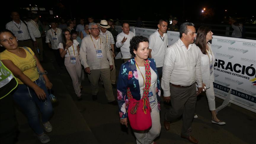 Diplomáticos de 17 países visitaron frontera de Colombia con Venezuela
