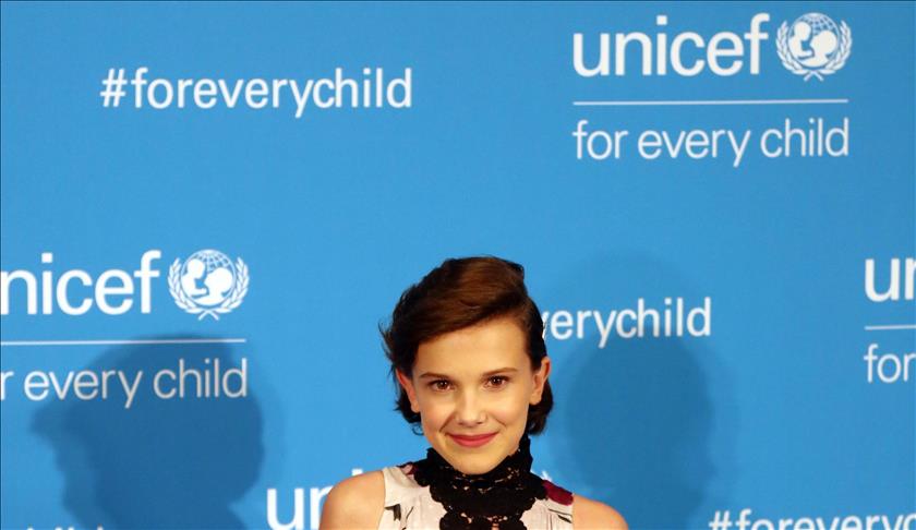 UNICEF names Stranger Things star goodwill ambassador
