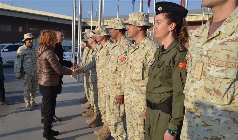 Шекеринска во посета на македонскиот контигент во мисијата на НАТО во Авганистан