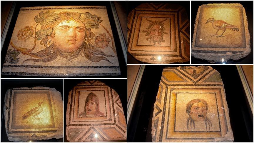 США вернули Турции 12 фрагментов античной мозаики
