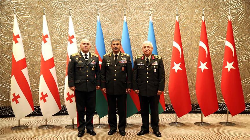Baku hosts Turkey, Azerbaijan, Georgia defense meeting