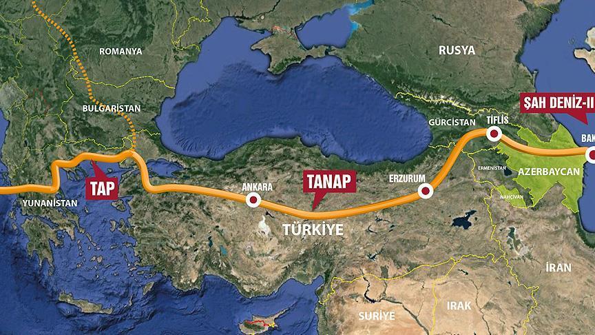 TANAP, TAP p/lines interconnect at Turkey-Greece border